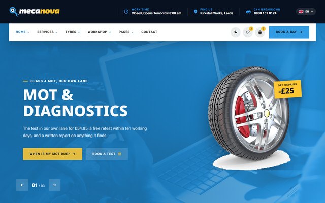 MOT & Diagnostics preview
