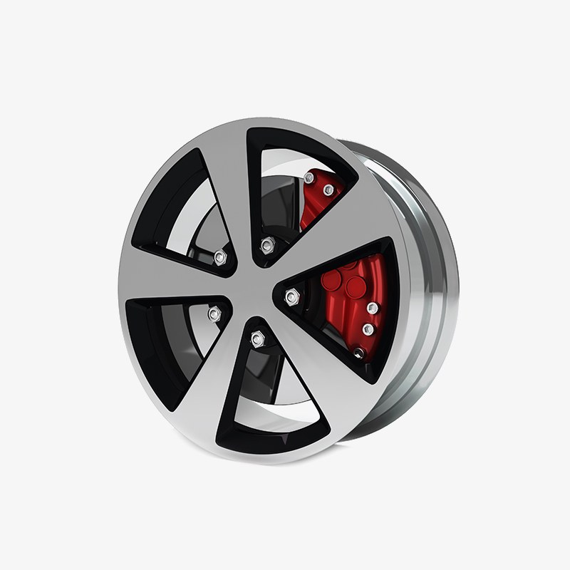 Gloss Black Alloy 18 Inch