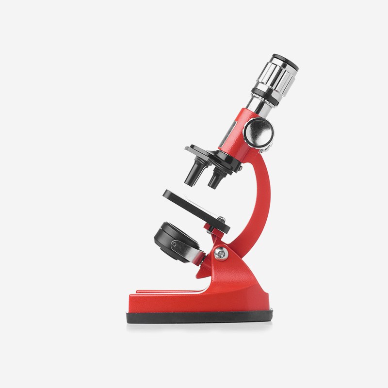 Compound Microscope, Red