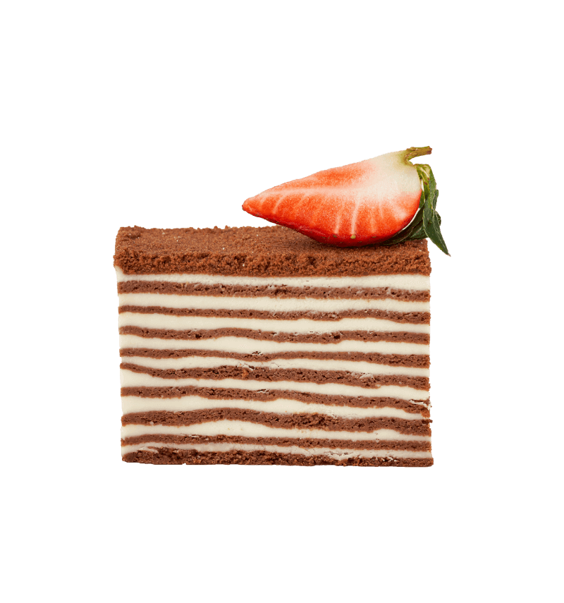 Strawberry Mille-Crêpe Cake