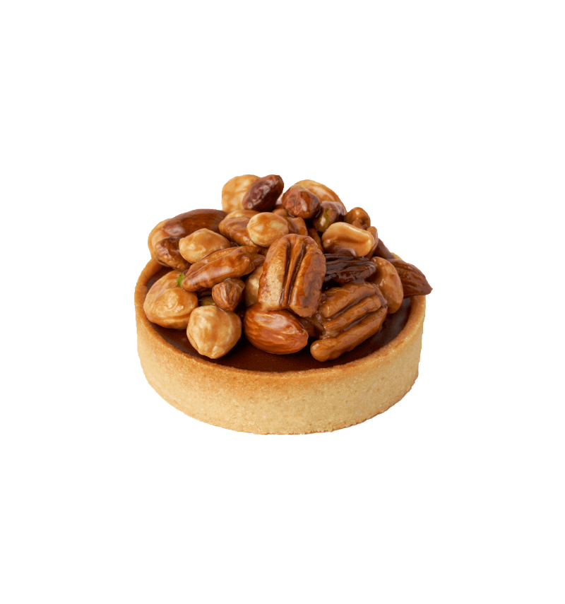 Hazelnut Praline Tart