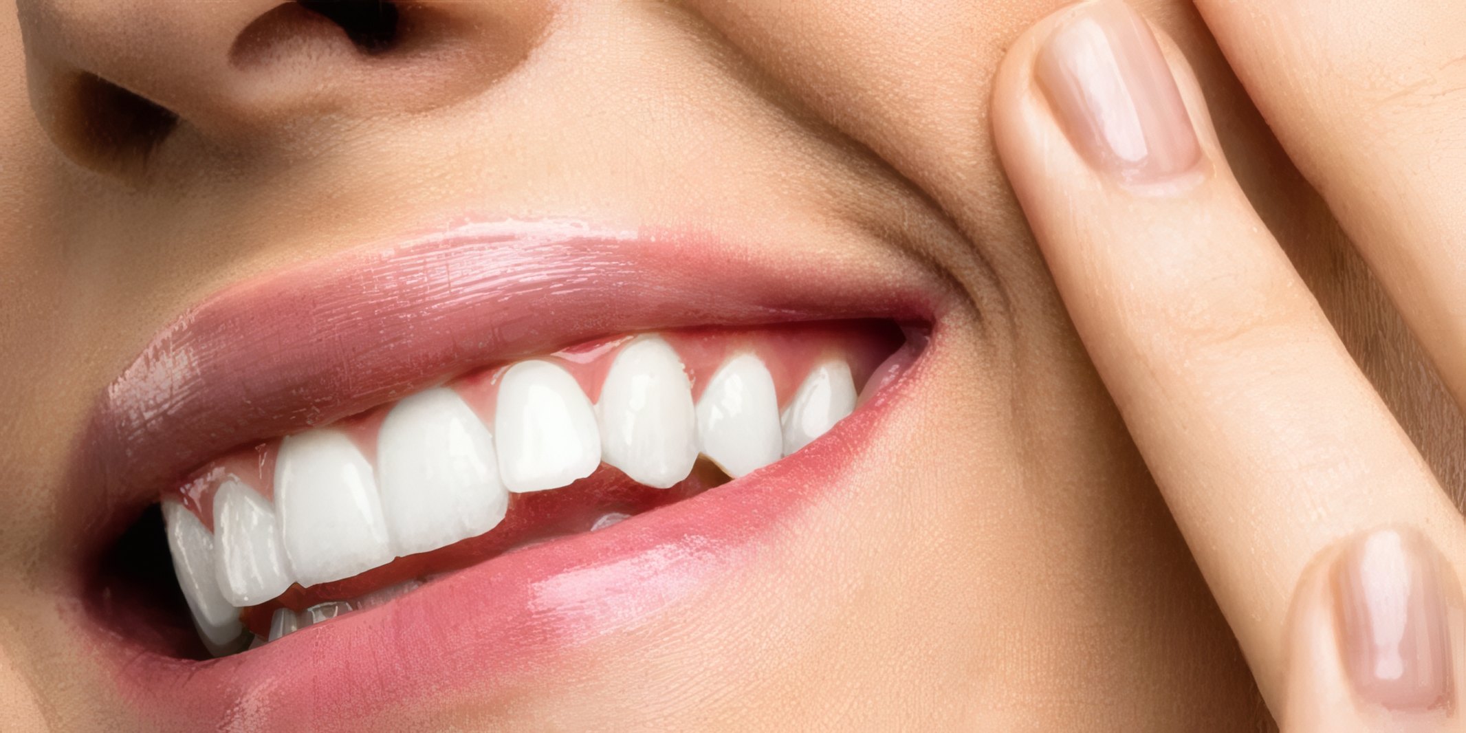 Teeth after whitening (illustrative)