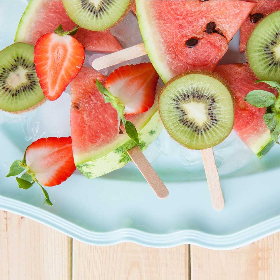 A plate from the Nutrela kitchen, seen from above