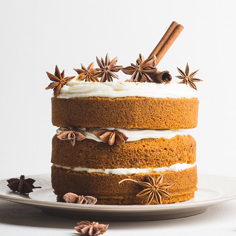 Spiced Carrot Layer Cake