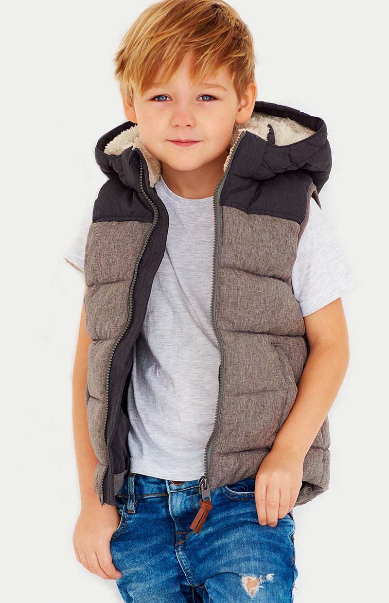 Hooded Puffer Gilet