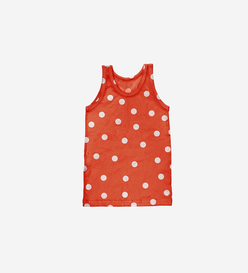 Polka Dot Vest Top