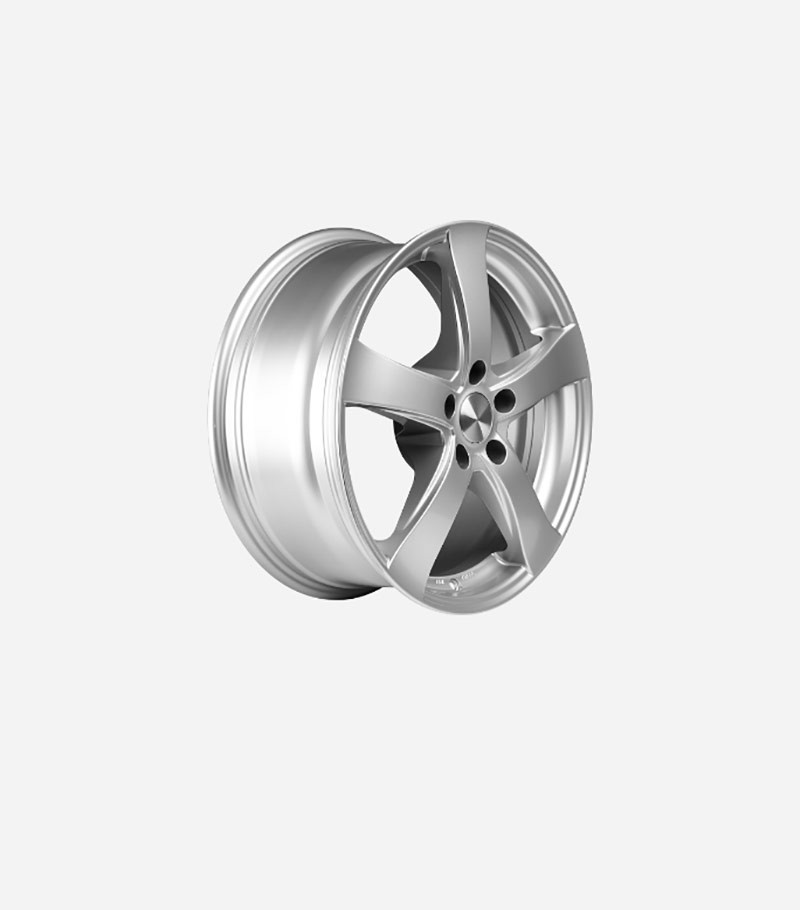 Forged Five-Spoke, Silver