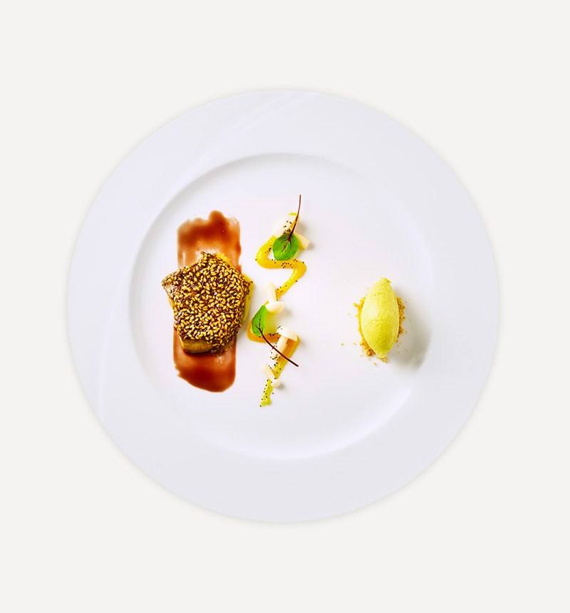Crusted Hake & Mussels