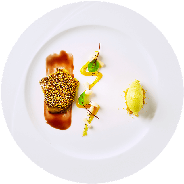Crusted Hake & Mussels