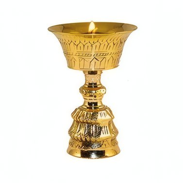 Brass Butter Lamp