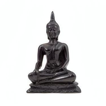 Black Stone Buddha