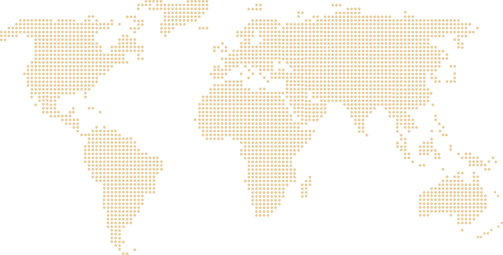 Dotted world map