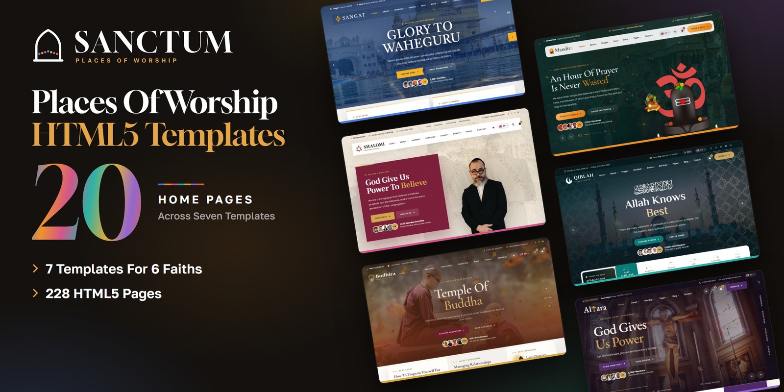Sanctum templates