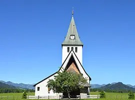 The first chapel on the hill
