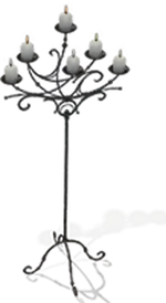 Candle Block Stand