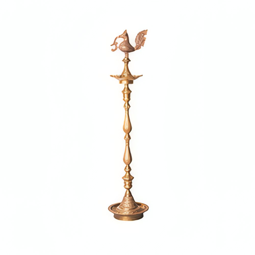 Brass Samai Oil Lamp