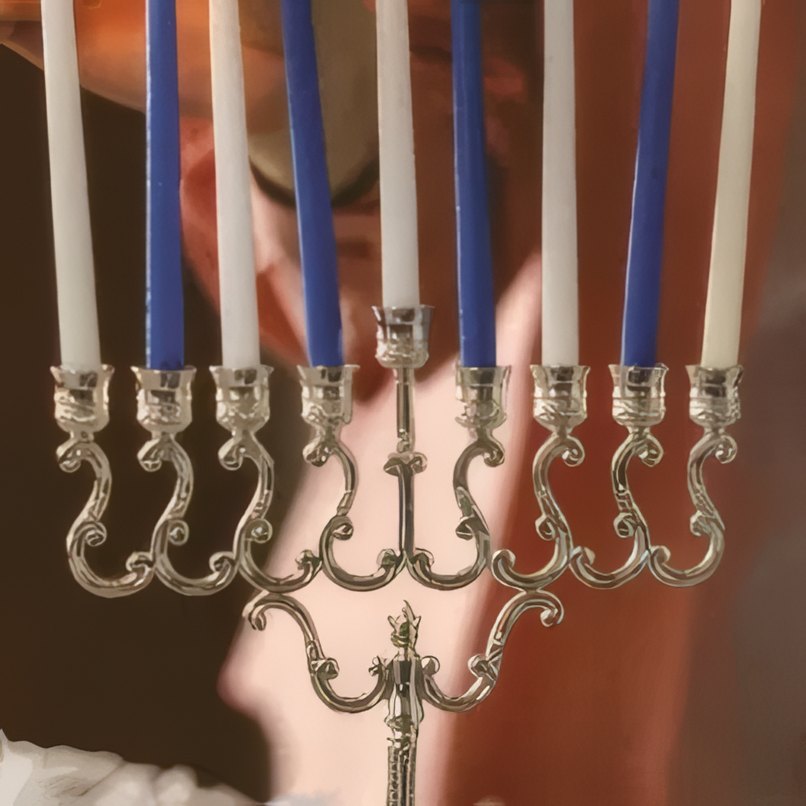 Lighting The Menorah