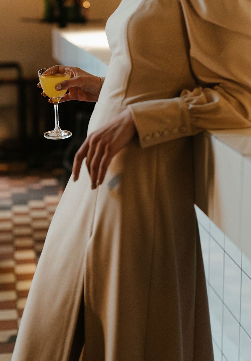 Silk Shirt Dress
