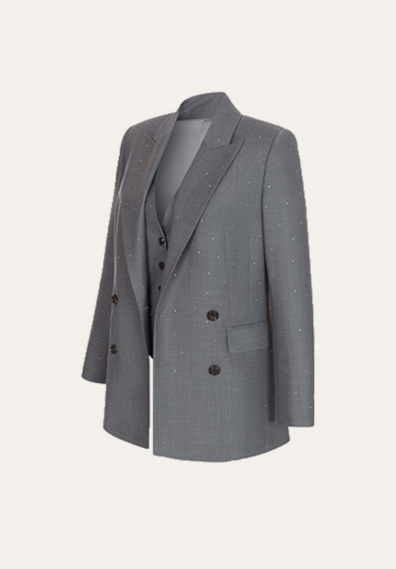 Double-Breasted Blazer