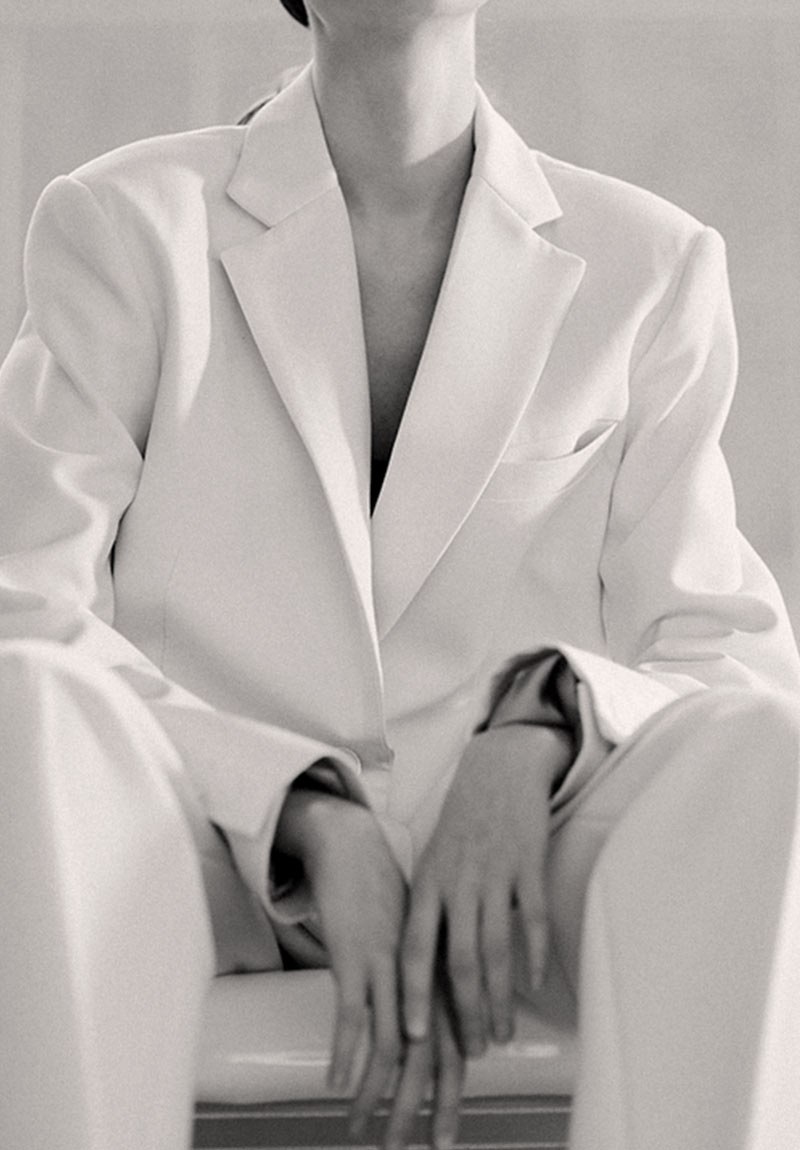 The Ivory Trouser Suit