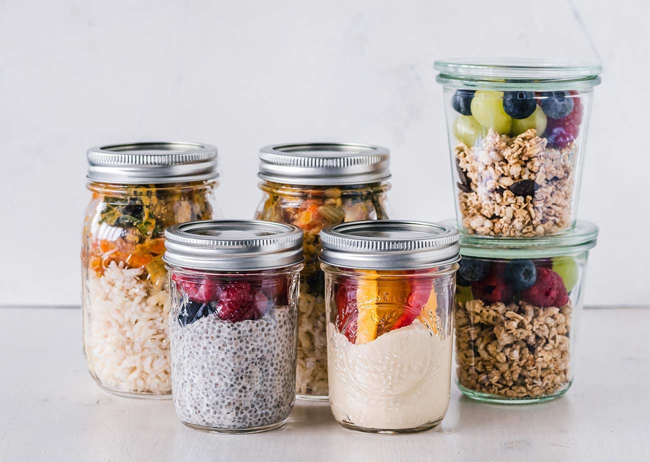 A Week Of Lunches In Jars