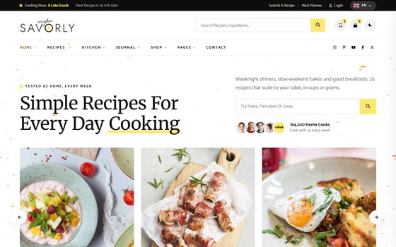 Recipe Magazine preview