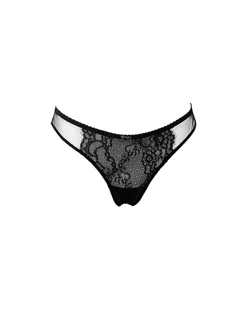 Vesper Strappy Brief in Black