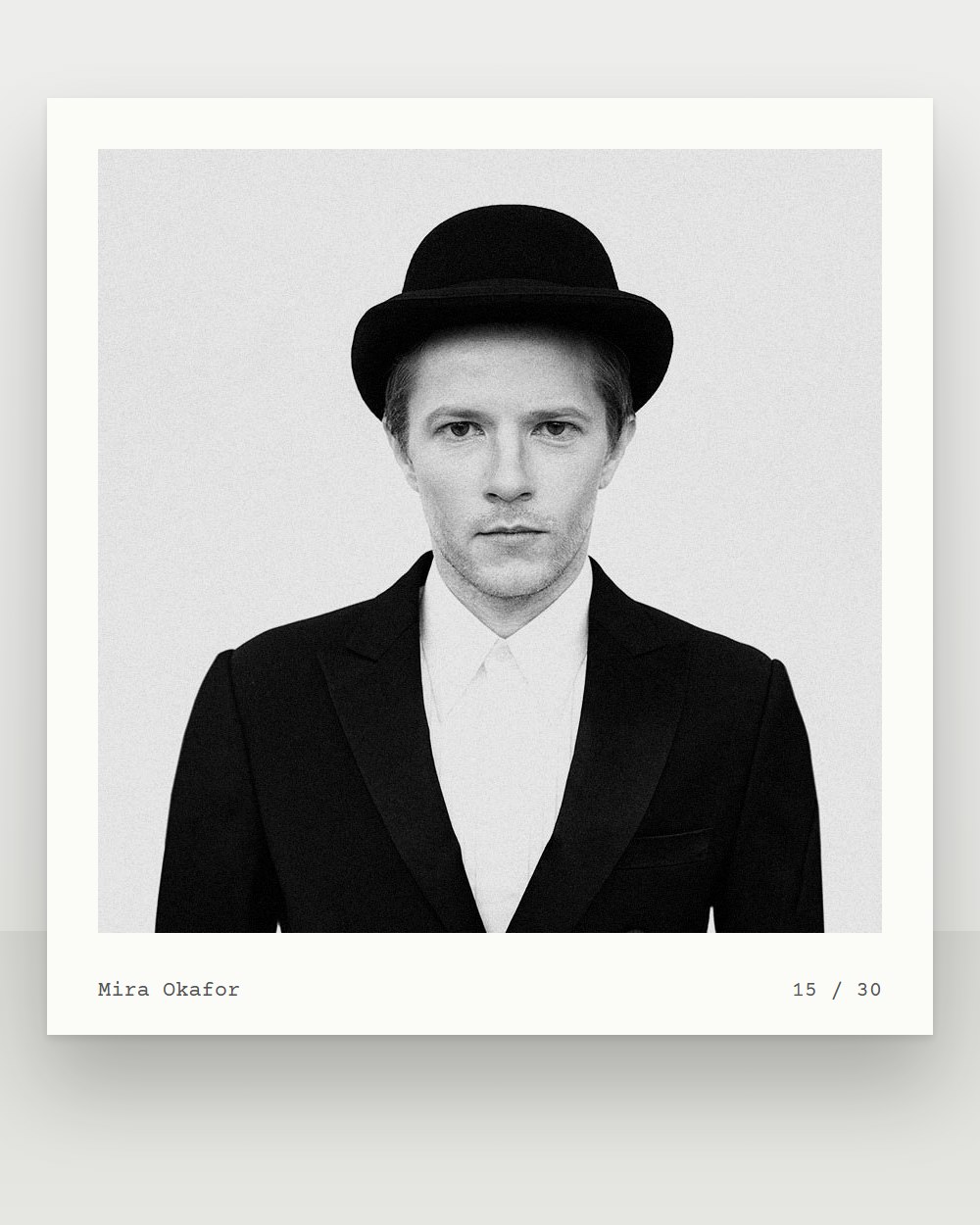Hats Off No. 1