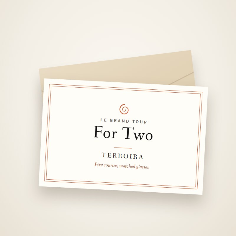 Le Grand Tour For Two