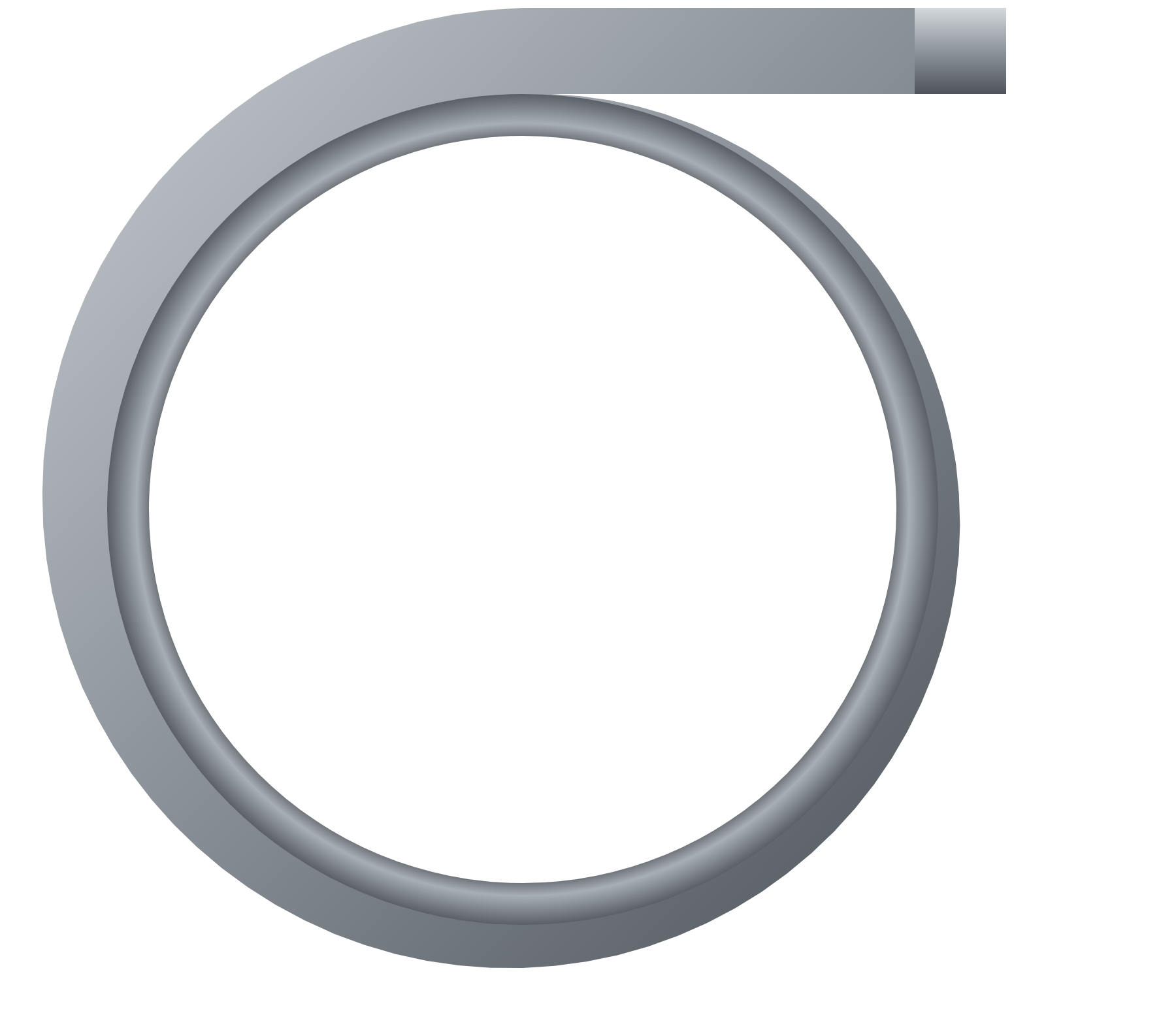Compressor wheel turning inside its housing