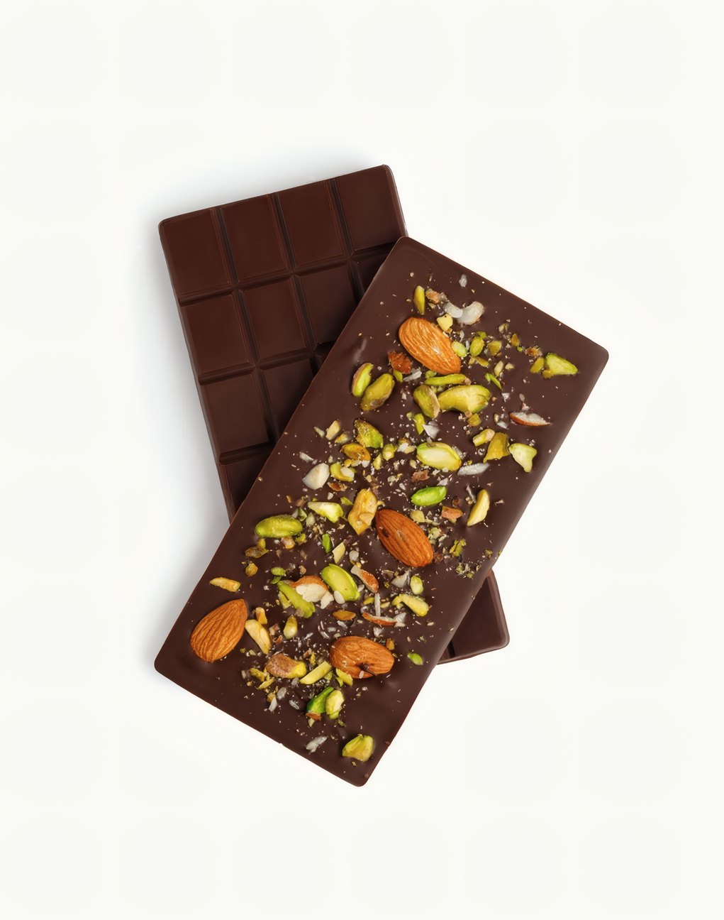 Pistachio & Almond Dark Bar