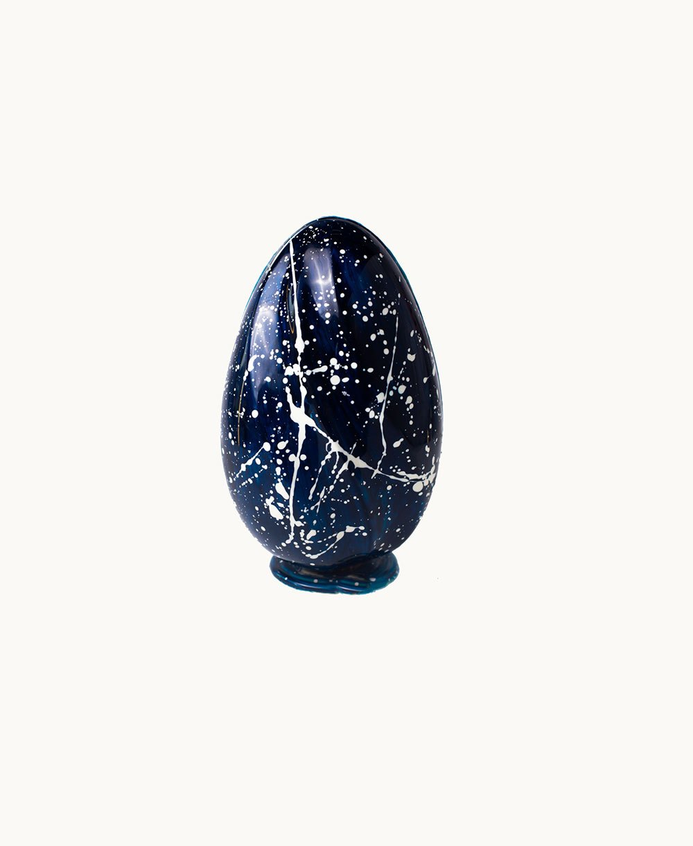 Midnight Marble Egg