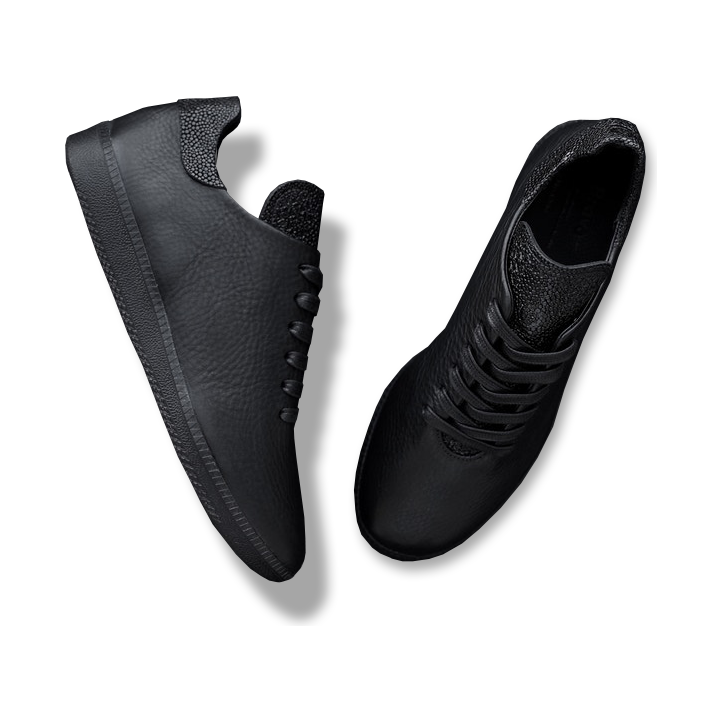 Court Leather, Black Leather