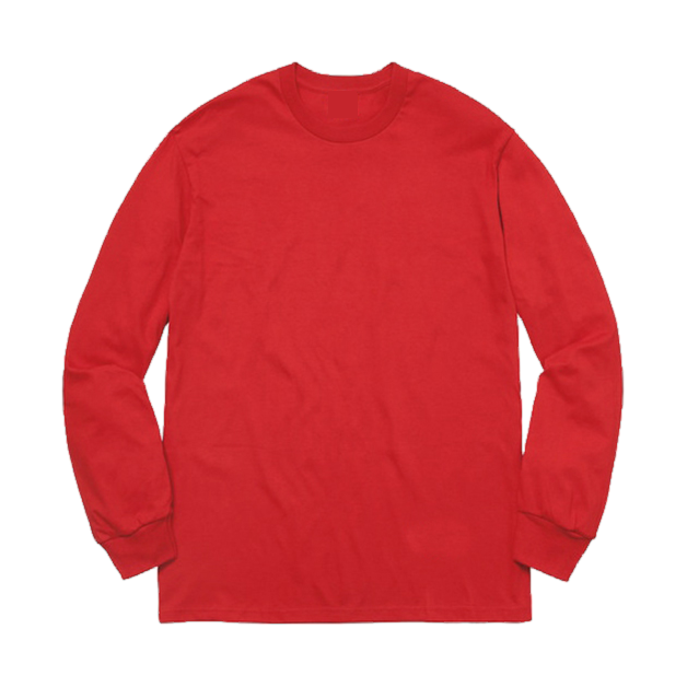 Heavy Long Sleeve, Signal Red