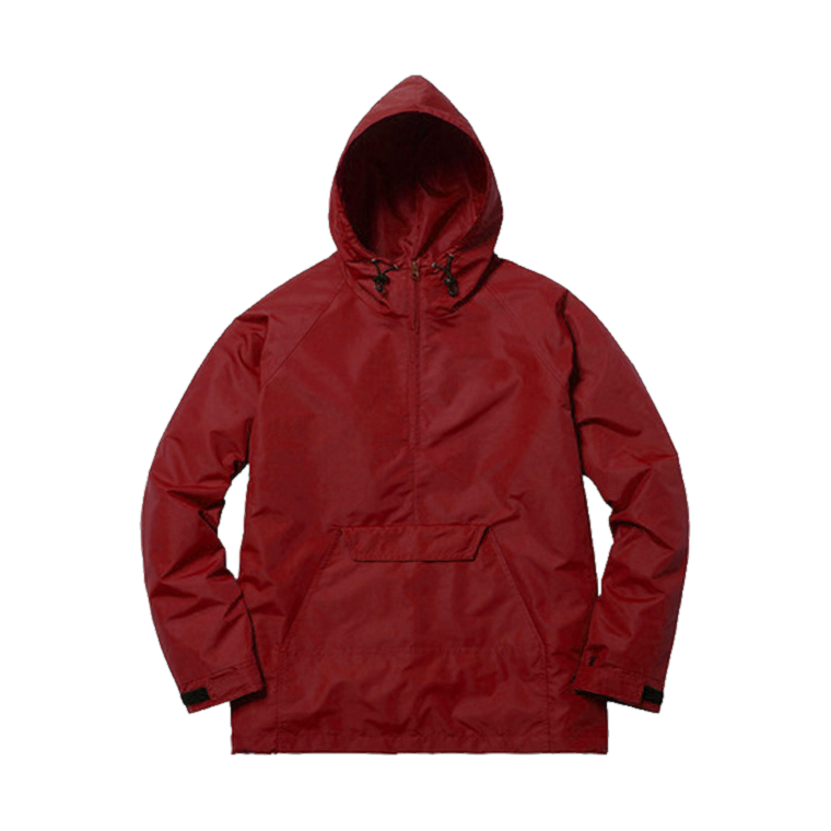 Pullover Anorak, Rust