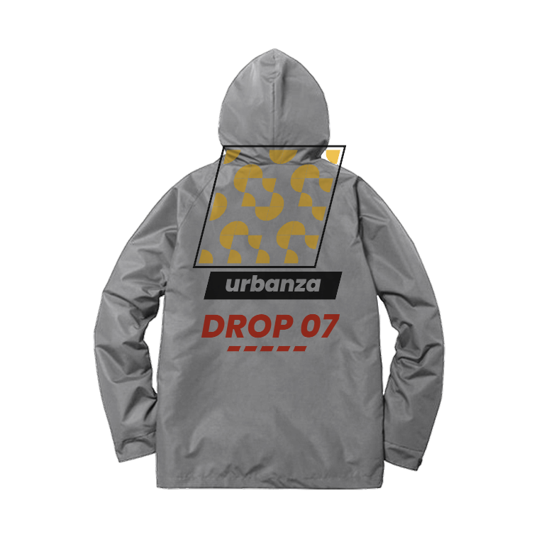 Three Pass Hoodie, Heather Grey