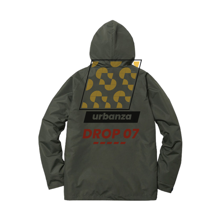 Three Pass Hoodie, Olive