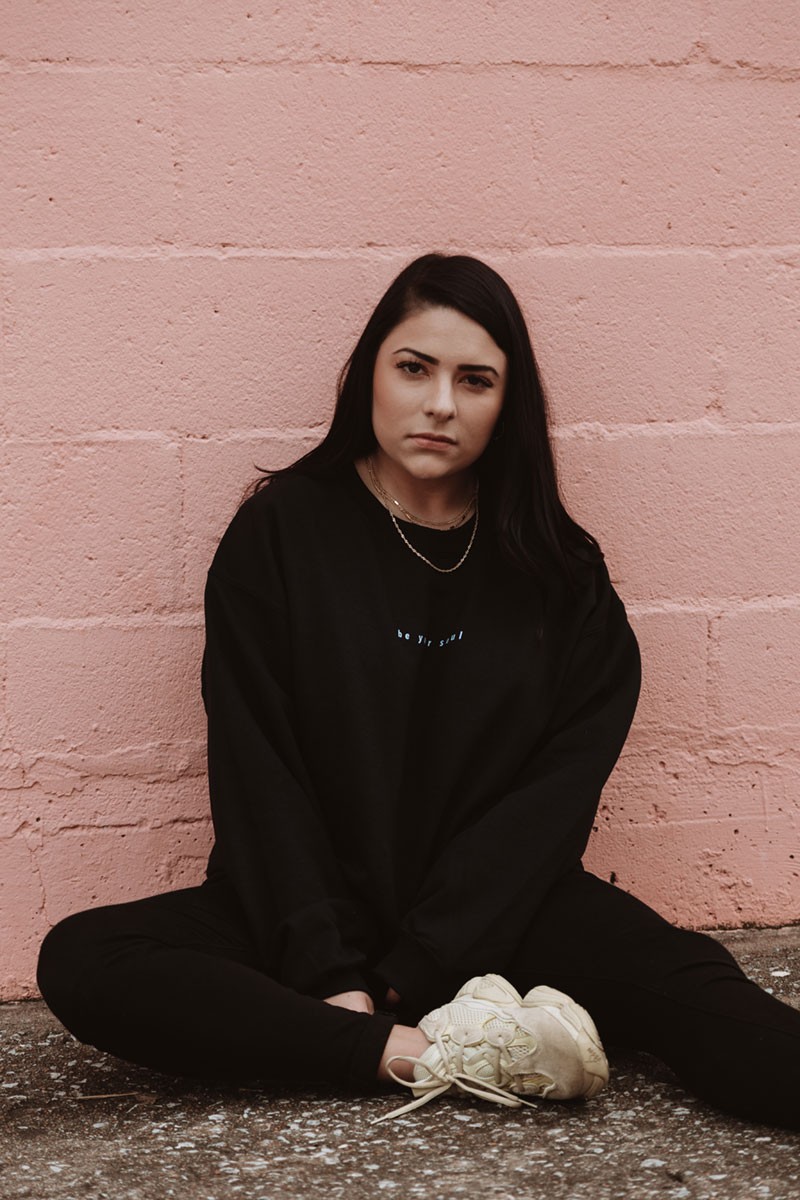 Wearing the Dove Knit
