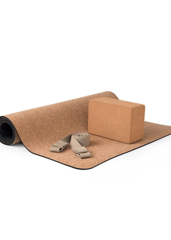 Cork Yoga Mat & Block