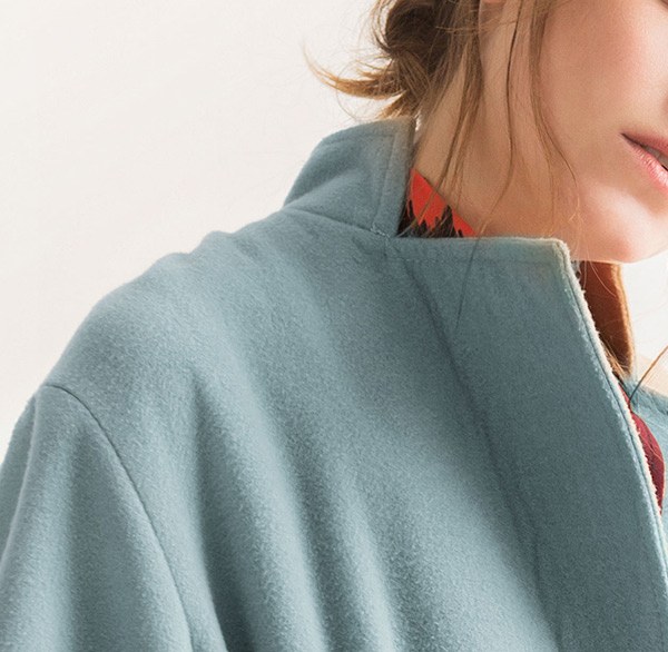 Collar Wool Coat
