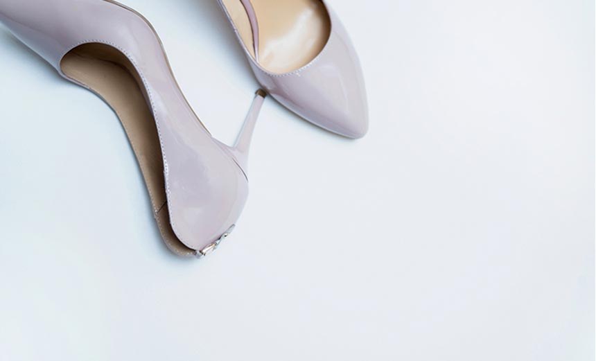 Lilac Pointed Flats