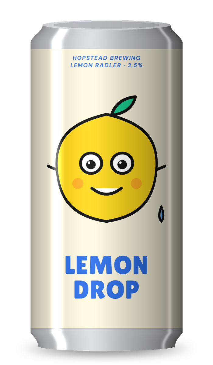 Lemon Drop Lemon Radler can