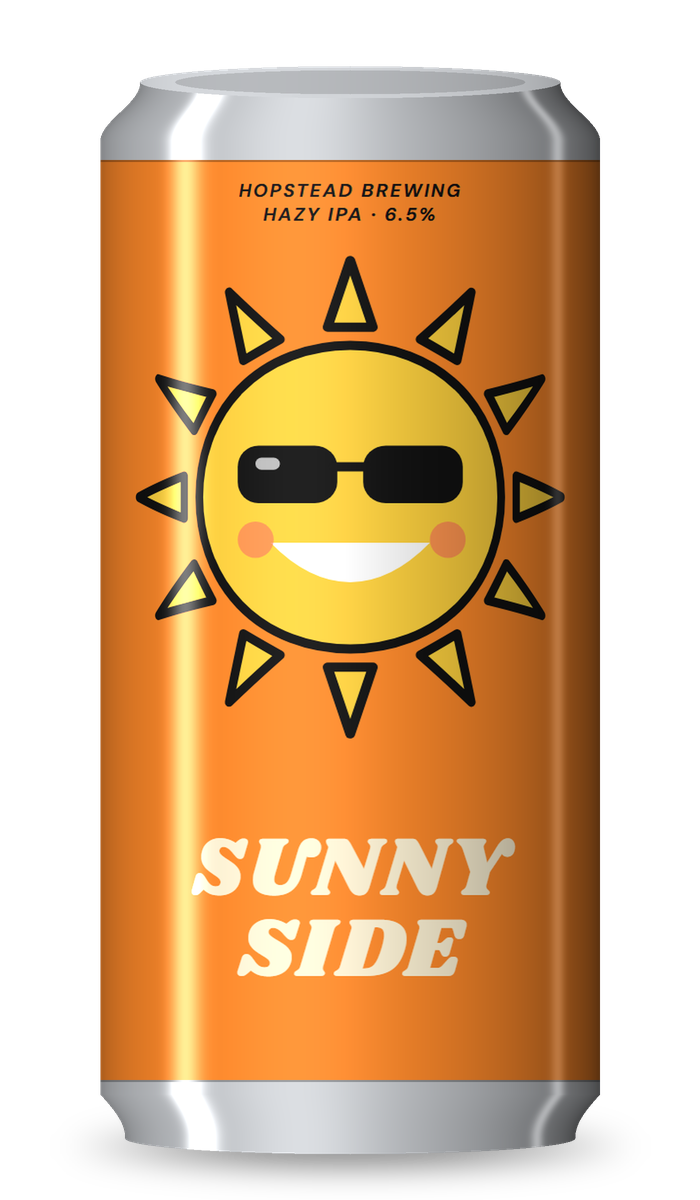 Sunny Side Hazy IPA can