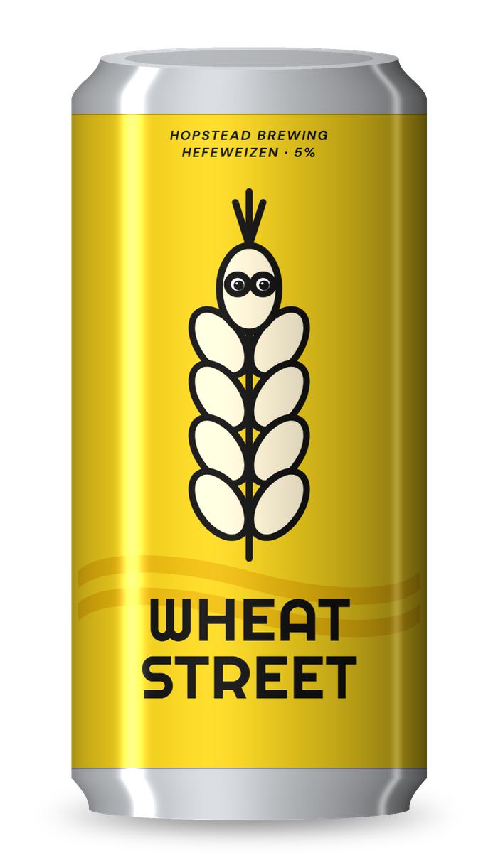 Wheat Street Hefeweizen can