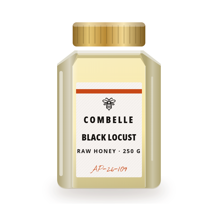 Black Locust Honey, 125 g jar