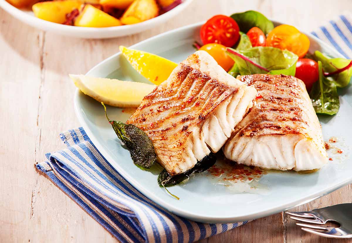 Pan-Fried Cod
