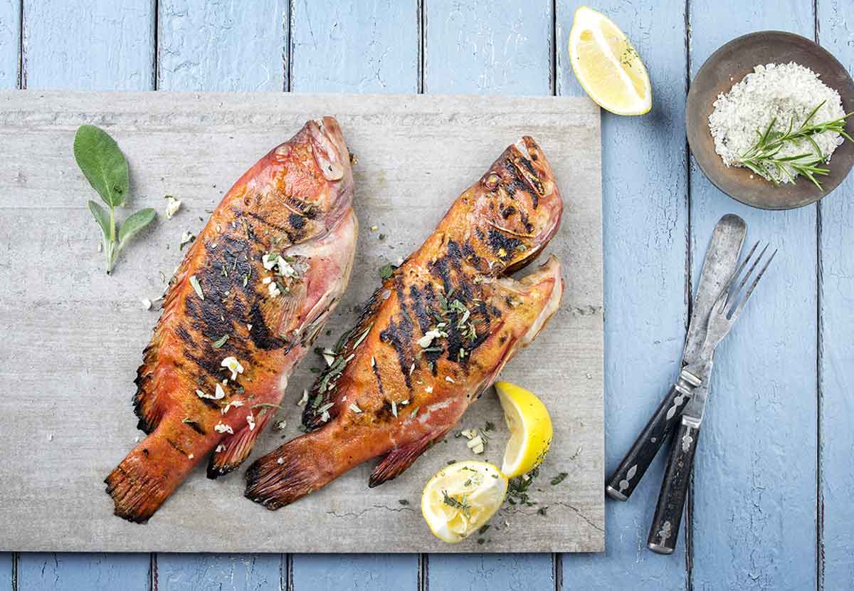 Charred Sea Bream