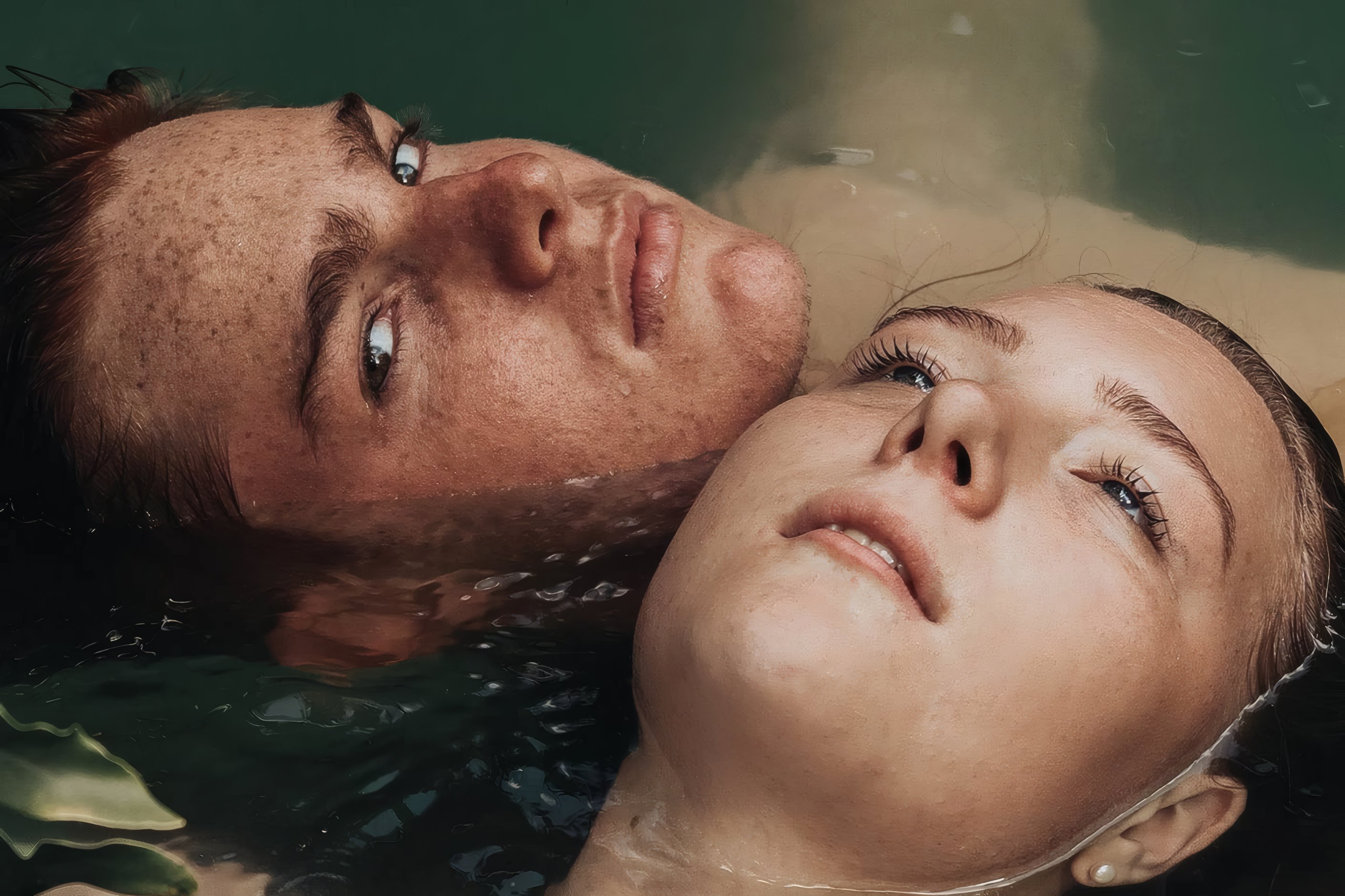Two faces resting in dark water, the Nocturne campaign