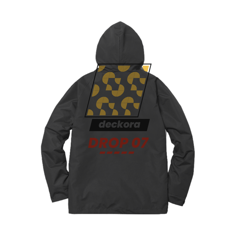 Three Pass Hoodie, Ink