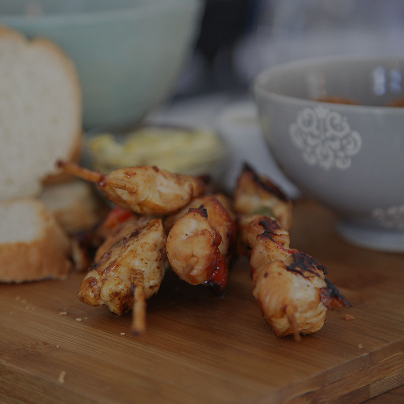 Smoky Chicken Skewers
